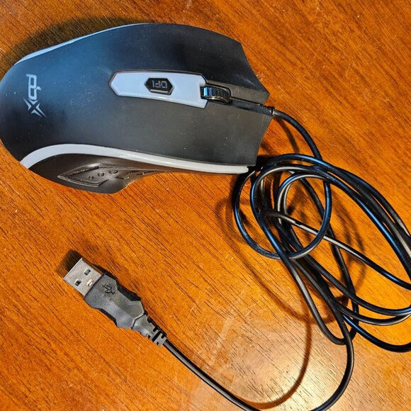 LVLUP RGB Pro USB Gaming Mouse Backlit LU737A-NOC Computer Accessory Wired - Picture 3 of 8